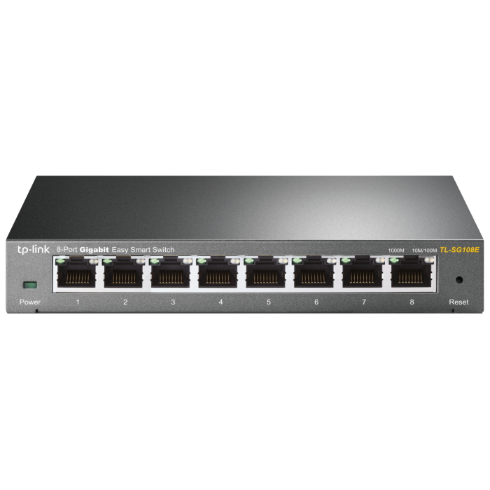 Картинка Коммутатор TP-LINK 8x RJ45 (TL-SG108E) 