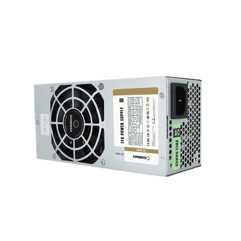 Блок питания/ Power Supply Gamemax GT-300G 300W TFX, 80+gold, 3xSATA,1x4pin, 1x8pin (12V), 1xPCie 6+2pin