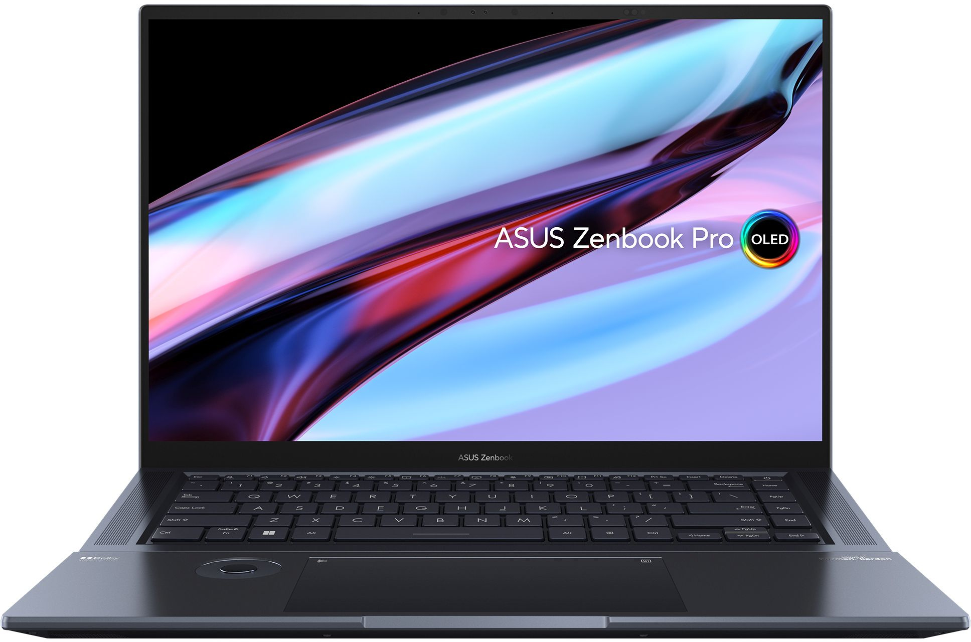 Ноутбук Asus Zenbook Pro 16X OLED UX7602VI-MY034X Core i9 13900H 32Gb SSD2Tb NVIDIA GeForce RTX4070 8Gb 16" OLED Touch 3.2K (3200x2000) Windows 11 Pro black WiFi BT Cam (90NB10K1-M001F0)
