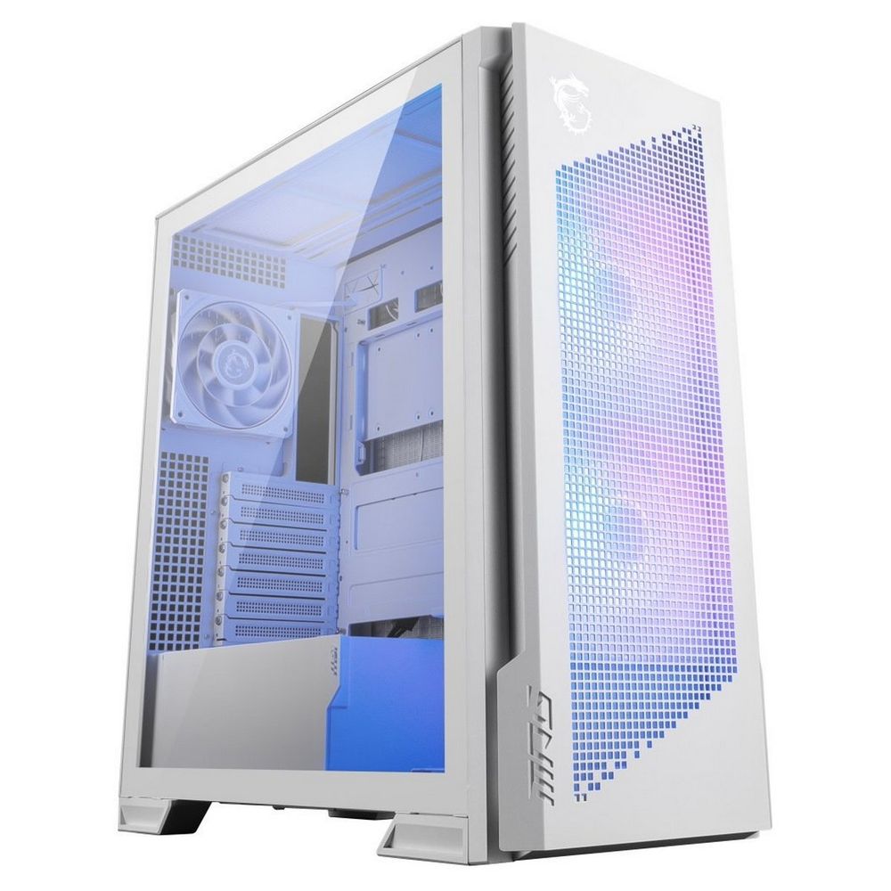 Корпус для ПК MSI MPG VELOX 300R AIRFLOW PZ WHITE, Global, 2xUSB 3.2 Gen 1, 1xUSB 3.2 Gen2 Type-C, 2x160mm ARGB Fan, 1 (306-7G27W21-JA4 / 306-7G27W14-JA4)