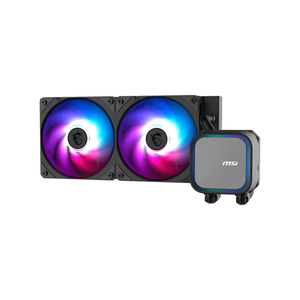 Жидкостная система охлаждения MSI MAG CORELIQUID A13 240 2x ARGB Fan, ARGB Block, (306-7ZWCA12-L80)