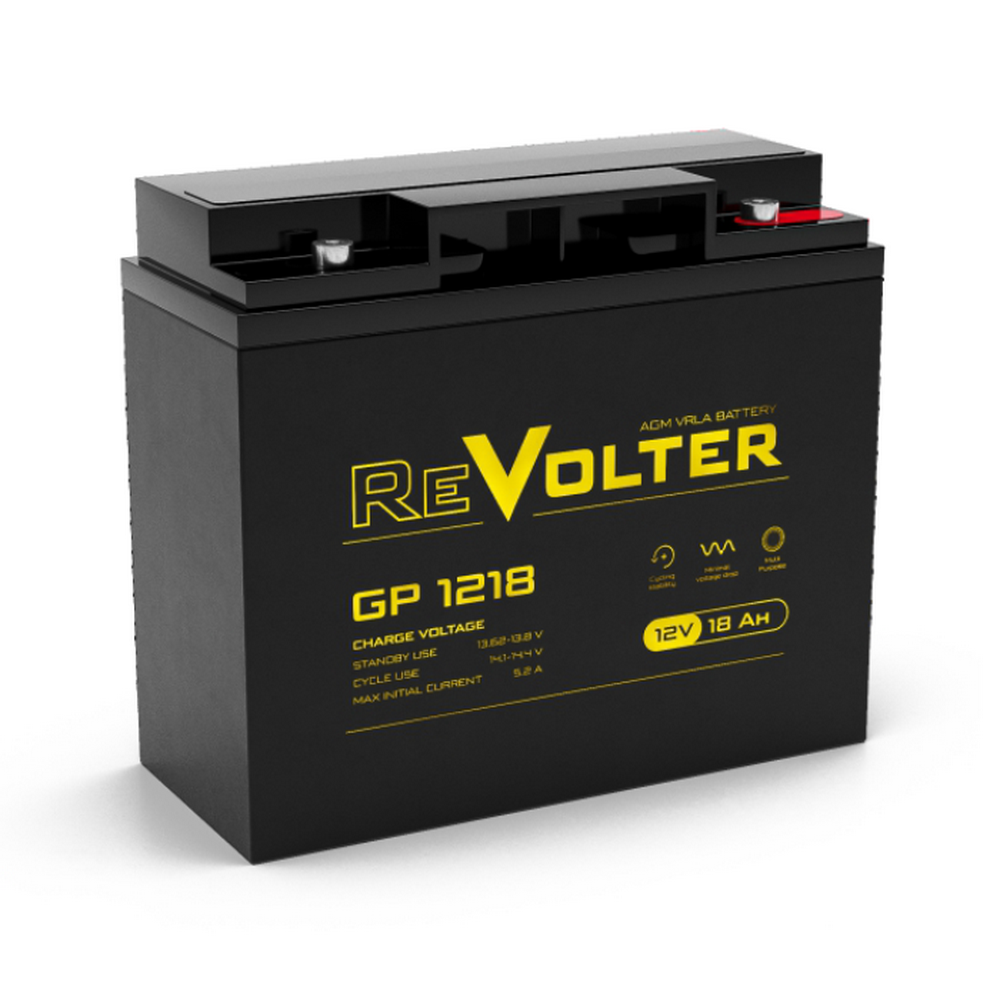 Energon Аккумуляторная батарея универсальная Revolter GP 1207 (12V / 18Ah) (GP 1218)