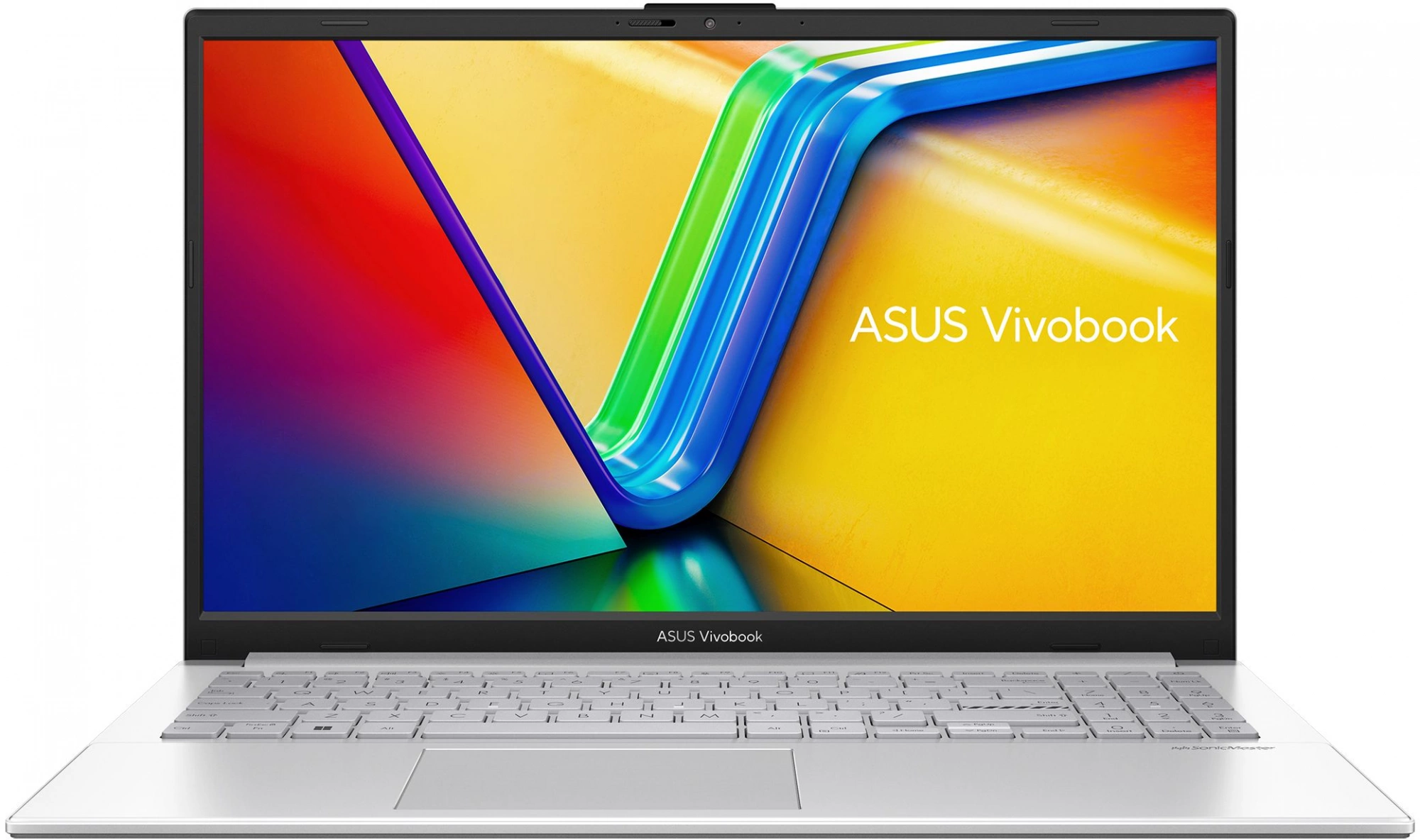 Ноутбук Asus Vivobook Go 15 E1504GA-BQ527 N-series N100 8Gb eMMC256Gb Intel UHD Graphics 15.6" IPS FHD (1920x1080) без ОС silver WiFi BT Cam (_90NB0ZT1-M00XM0)
