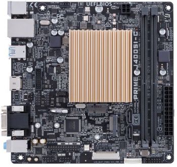Материнская плата ASUS PRIME J4005I-C 2xDDR4 mini-ITX AC`97 8ch(7.1) GbLAN+VGA+HDMI (90MB0W90-M0EAY1)