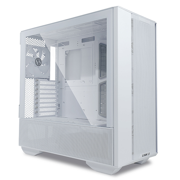 LIAN LI Lancool III White, Medium Case: E-ATX (under 280mm), ATX, Micro-ATX, Mini-ITX, 2xUSB 3.0, 1xUSB Type C, 1xAudio, Included Fans: 3x140mm PWM (200~1800RPM), 1x140mm PWM (200~1800RPM) (G99.LAN3W.00)