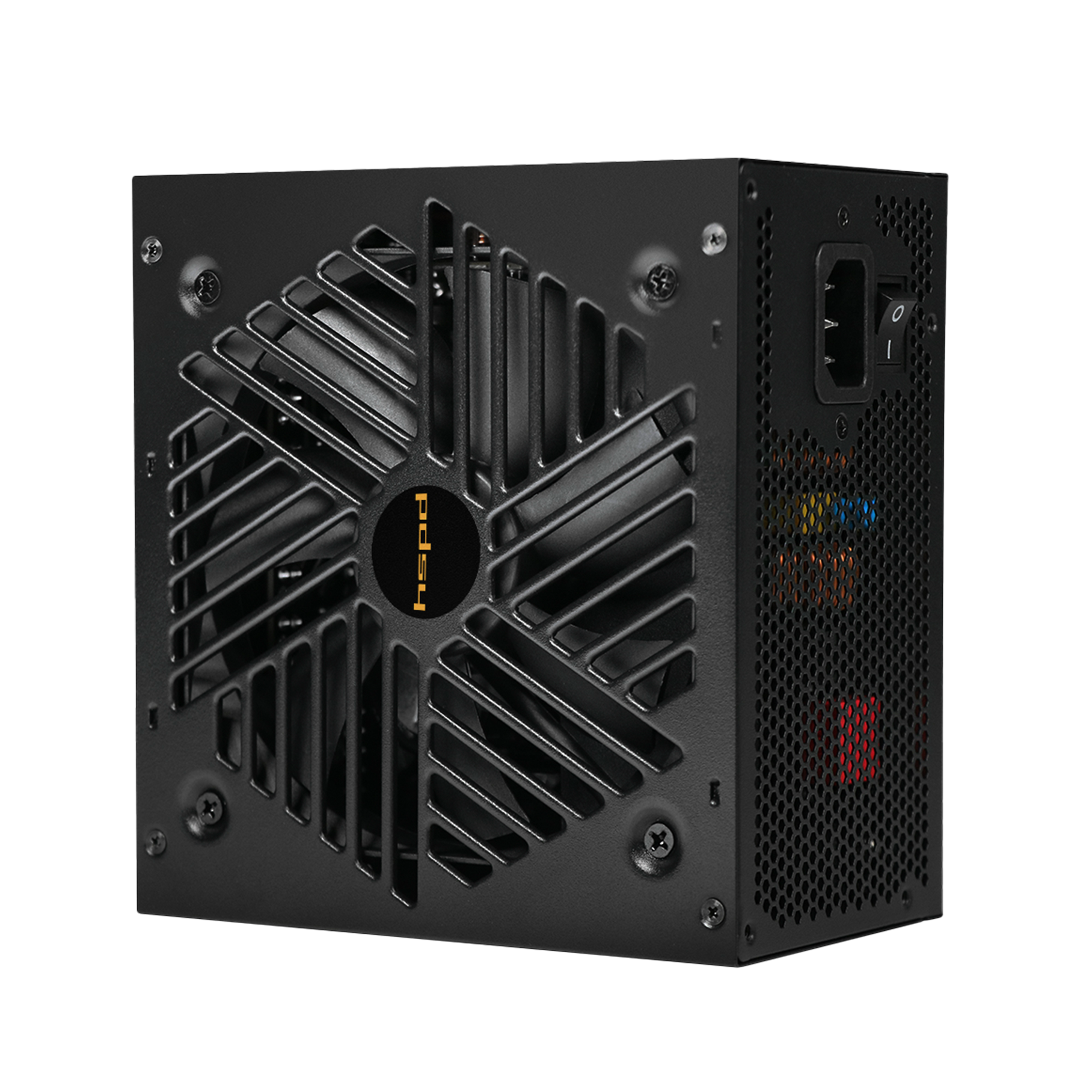 Блок питания/ Power Supply HSPD, 1000W 80+ Gold (ATX, 3.1, PCIe 5.1, Full modular, 1x24(20+4)pin 600mm, 2xCPU 8(4+4)pin 700mm, 2xPCIe*2 8(6+2)pin 550+150mm, 1x12V(2x6) 12+4pin 600W 550mm 2xSATA*3 500+150+150mm, 1xMOLEX4pin*3+ (HSI-1000GF-BK)