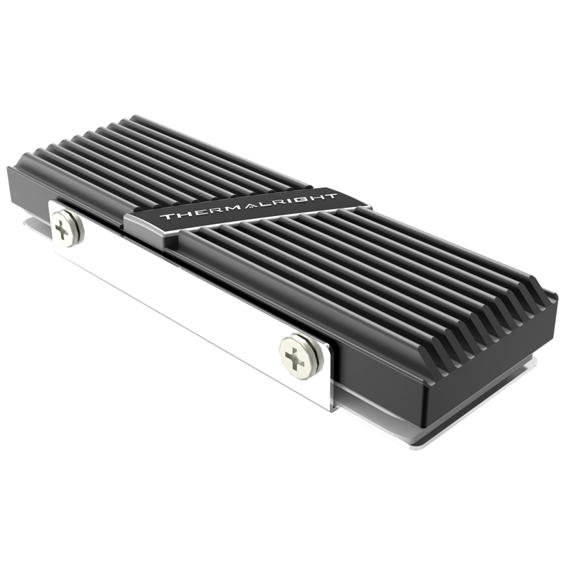 Радиатор к SSD/ SSD Cooler Thermalright M.2 2280 TYPE A B SSD (Radiator, Al, M.2 2280, 70x24x12mm, Black) (TR-M.2 2280 TYPE A B SSD)