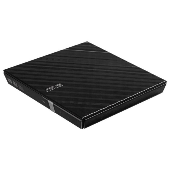 Привод DVD-RW Asus SDRW-08D2S-U LITE/ BLK/ G/ AS, внешний, USB 2.0, черный, внешний (90-DQ0435-UA221KZ)