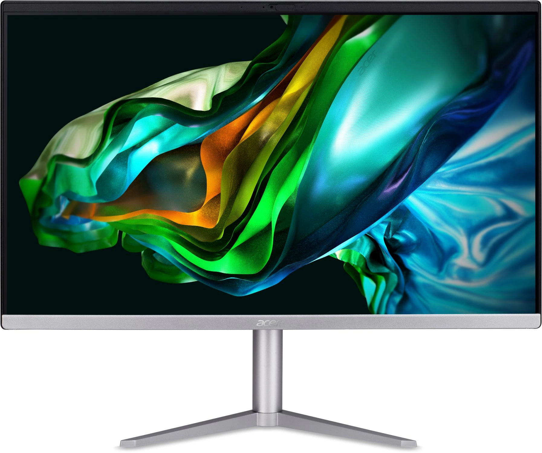 Моноблок Acer Aspire C24-1300 23.8" FHD Ryzen 3 7320U 8Gb SSD512Gb RGr CR Win 11 GbitEth WiFi BT 65W клавиатура мышь черный 1920x1080 (DQ.BKRCD.007)