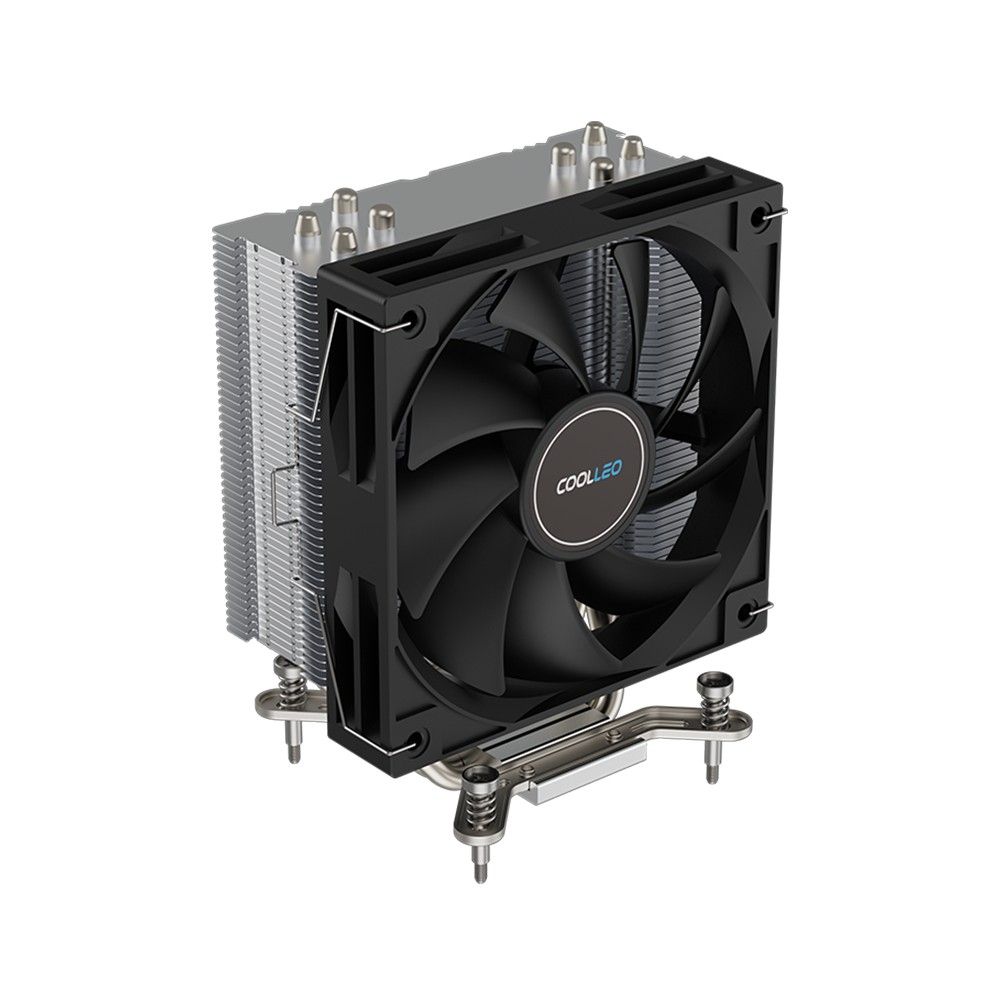 Вентилятор для процессора Coolleo CPU Cooler Etian CL-A40 Intel: LGA 115X/1200/1700/1851 AMD: AM4/AM5 200W TDP