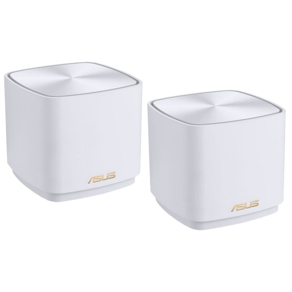 Картинка MESH система Asus ZenWiFi AX Mini 2 шт. (90IG05N0-MO3R40) 