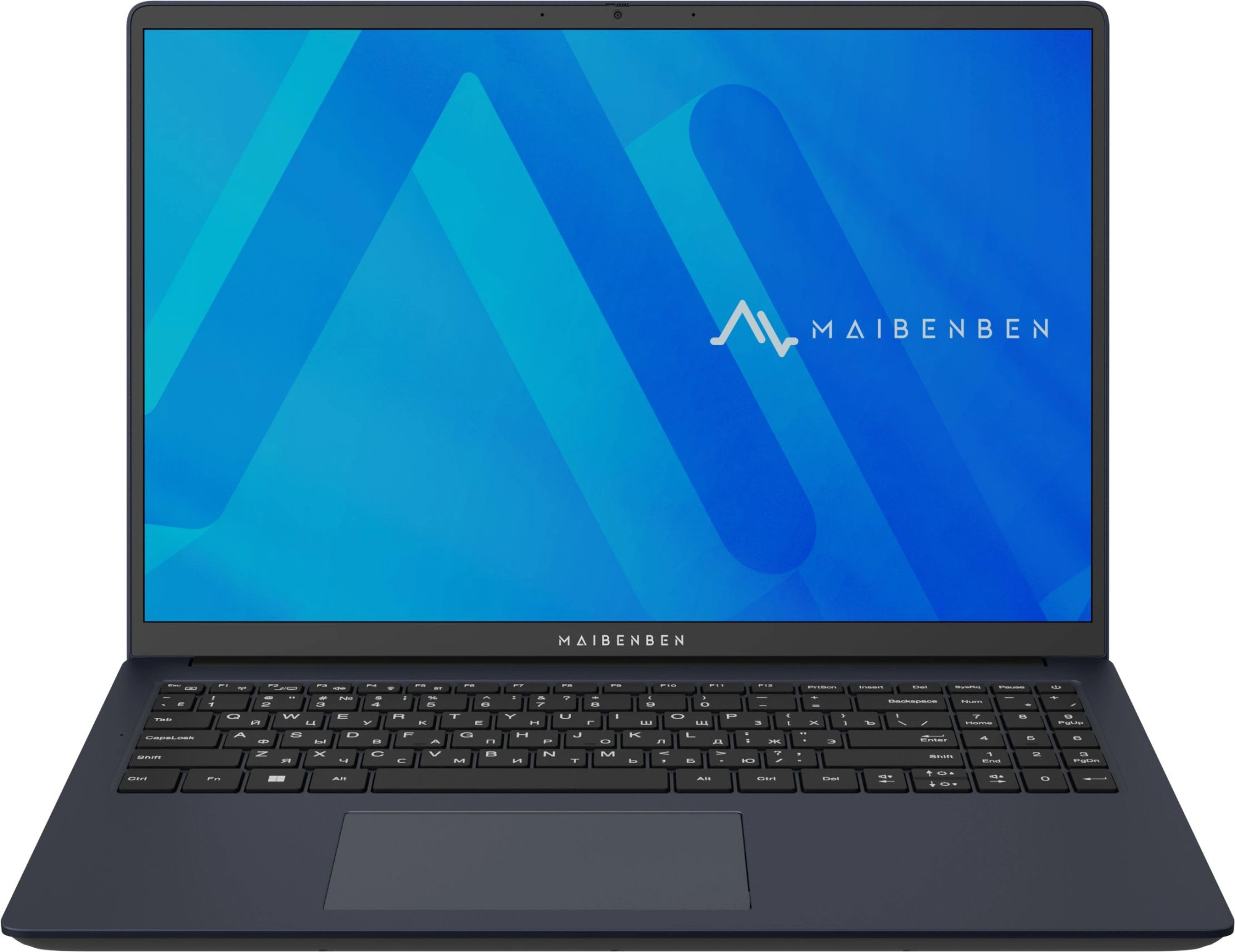 Ноутбук Maibenben M657 16 WUXGA IPS 165Hz, AMD R7-5825U, 16Gb, 1Tb SSD, Linux, синий (мышка + коврик) (M657FSG0LURE3)
