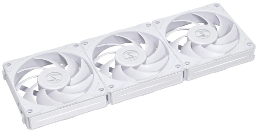 Вентилятор для корпуса Lian-Li Uni Fan P28 120х120x28 белый 4-pin 32.1дБ (упак.:3шт) (G99.12P283W.00) Ret