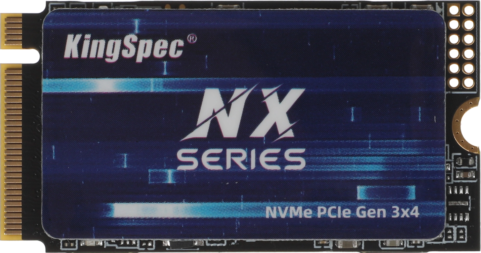 Накопитель SSD Kingspec PCIe 3.0 x4 128GB NXM-128 2242 M.2 2242