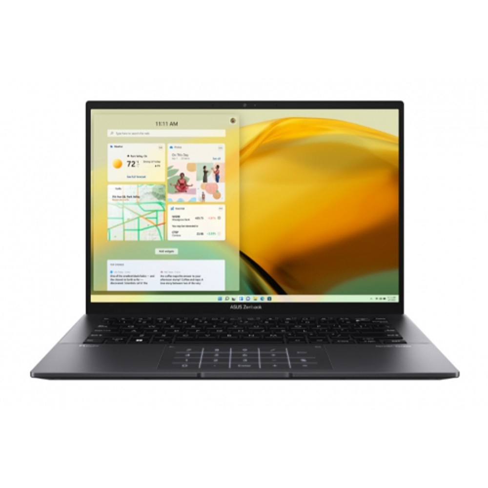 Ноутбук ASUS Zenbook 14 UM3402YA-KP845 [90NB0W95-M01KB0] Bkack 14" {WQXGA Ryzen 5 7430U/ 16GB/ 512GB/ Radeon / noOs
