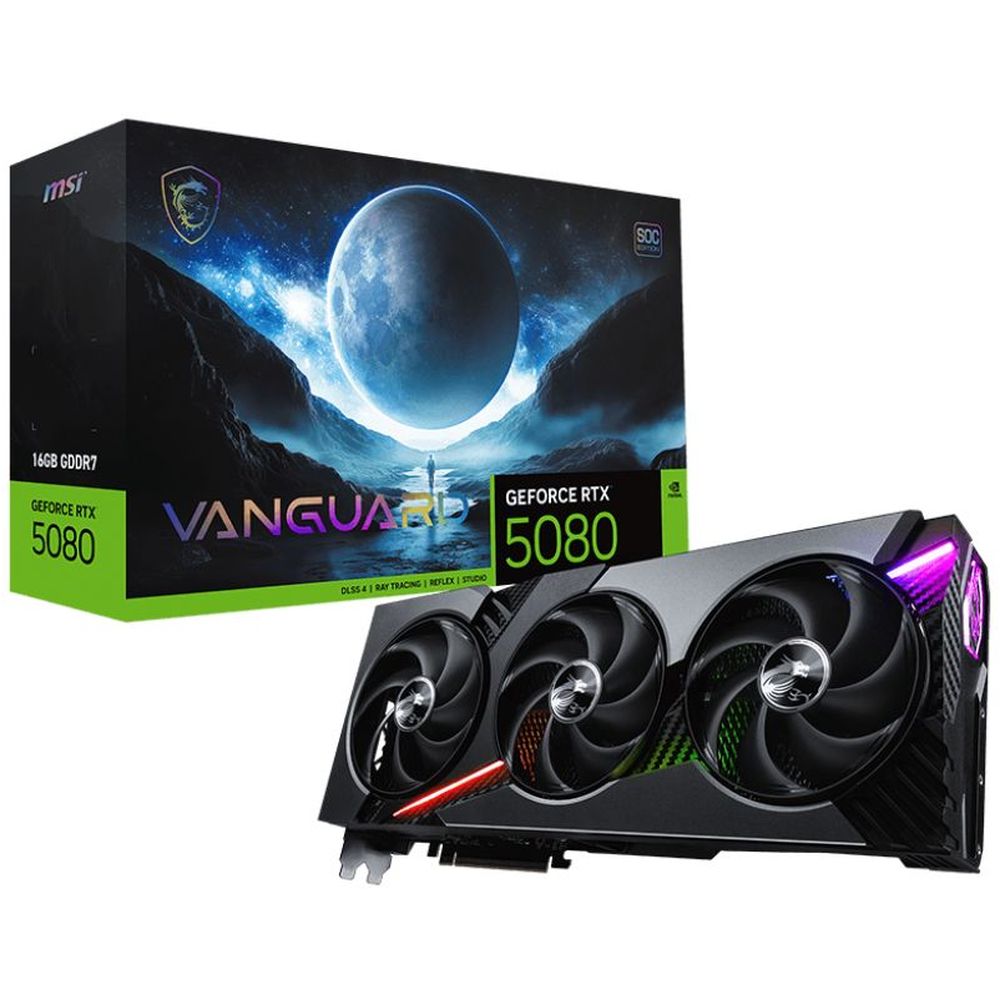 Видеокарта/ GeForce RTX 5080 16G VANGUARD SOC