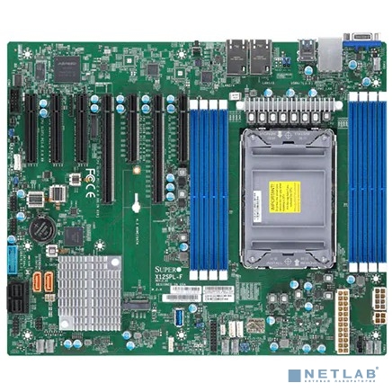Supermicro Motherboard 1xCPU X12SPL-F 3rd Gen Xeon Scalable 270W/ 8xRDIMM/ C621A RAID 0/ 1/ 5/ 10/ 2xGbE/ 7xPCIe/ M.2/ 12.1"x10"(Bulk) (MBD-X12SPL-F-B)