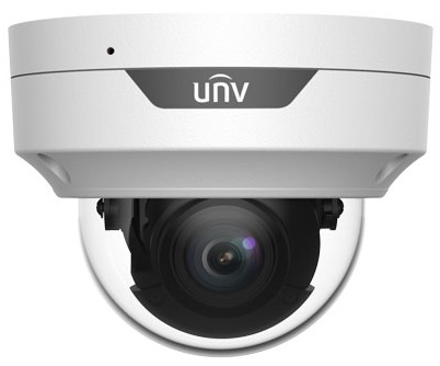Uniview Видеокамера IP купольная антивандальная, 1/ 2.7" 2 Мп КМОП @ 30 к/ с, ИК-подсветка до 40м., 0.005 Лк @F1.6, объектив 2.8-12.0 мм моторизованны? (IPC3532LB-ADZK-G-RU)