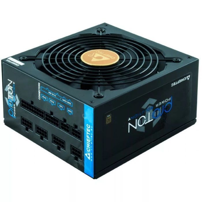 Блок питания Chieftec PSU BDF-750С 750W Proton ATX2.3, EPS12V 230V 14cm Fan 80+Bronze Active PFC, 20+4, 8(4+4)p, 4*8(6+2)p, 6xSATA, 3xMolex, FDD (BDF-750C)