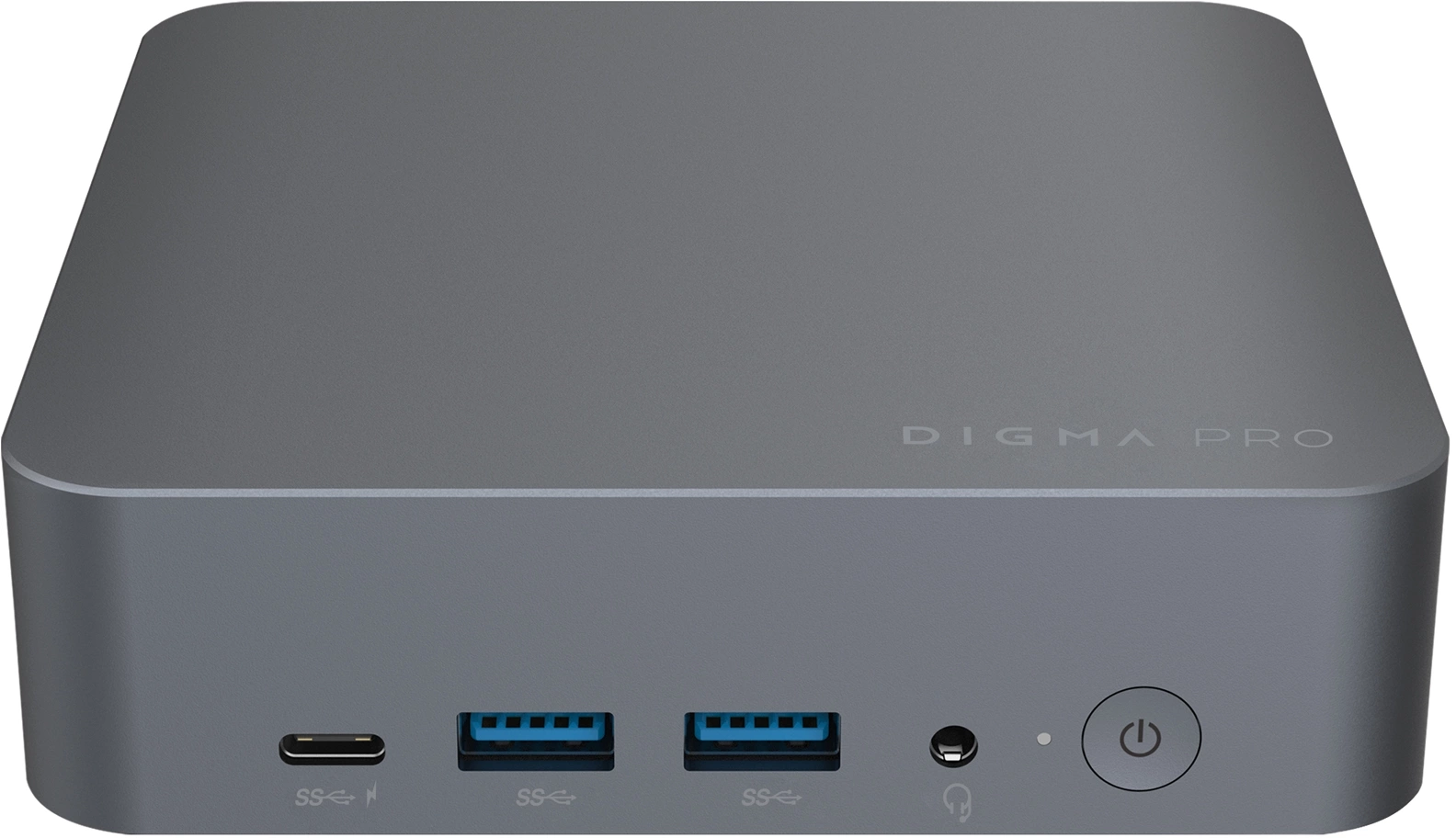 Неттоп Digma Pro Minimax X1 i5 12450H (2) 8Gb SSD512Gb UHDG Windows 11 Pro GbitEth WiFi BT 100W серый (DPP5-8DXW02)
