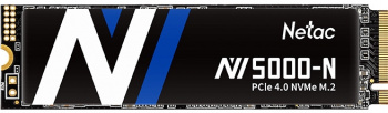 Netac SSD NV5000-N 2TB PCIe 4 x4 M.2 2280 NVMe 3D NAND, R/W up to 4800/4400MB/s, TBW 1280TB, without heat sink (NT01NV5000N-2T0-E4X)