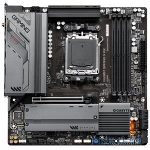 GIGABYTE B650M GAMING X AX, AM5, B650, 4*DDR5, DP+HDMI, 4 SATA 6 Гб/ с, M2, Audio, Gb LAN, USB 3.2, USB 2.0, Type-C, COM*1 header, mATX