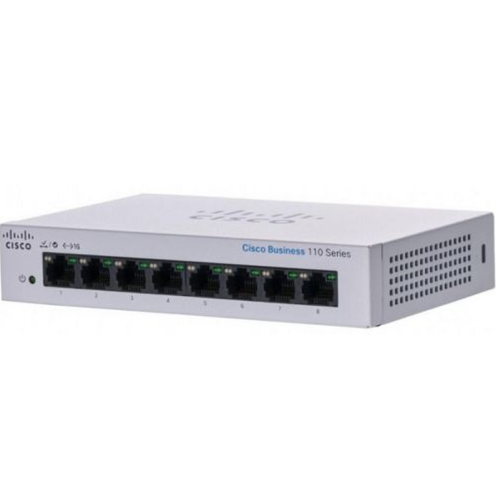 Картинка Коммутатор Cisco SB CBS110 (CBS110-8T-D-EU) 