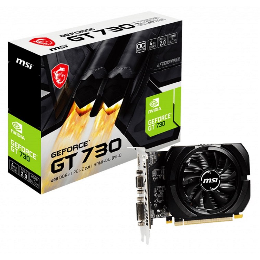 Видеокарта MSI GeForce GT 730 4 Гб (N730K-4GD3/OCV1)