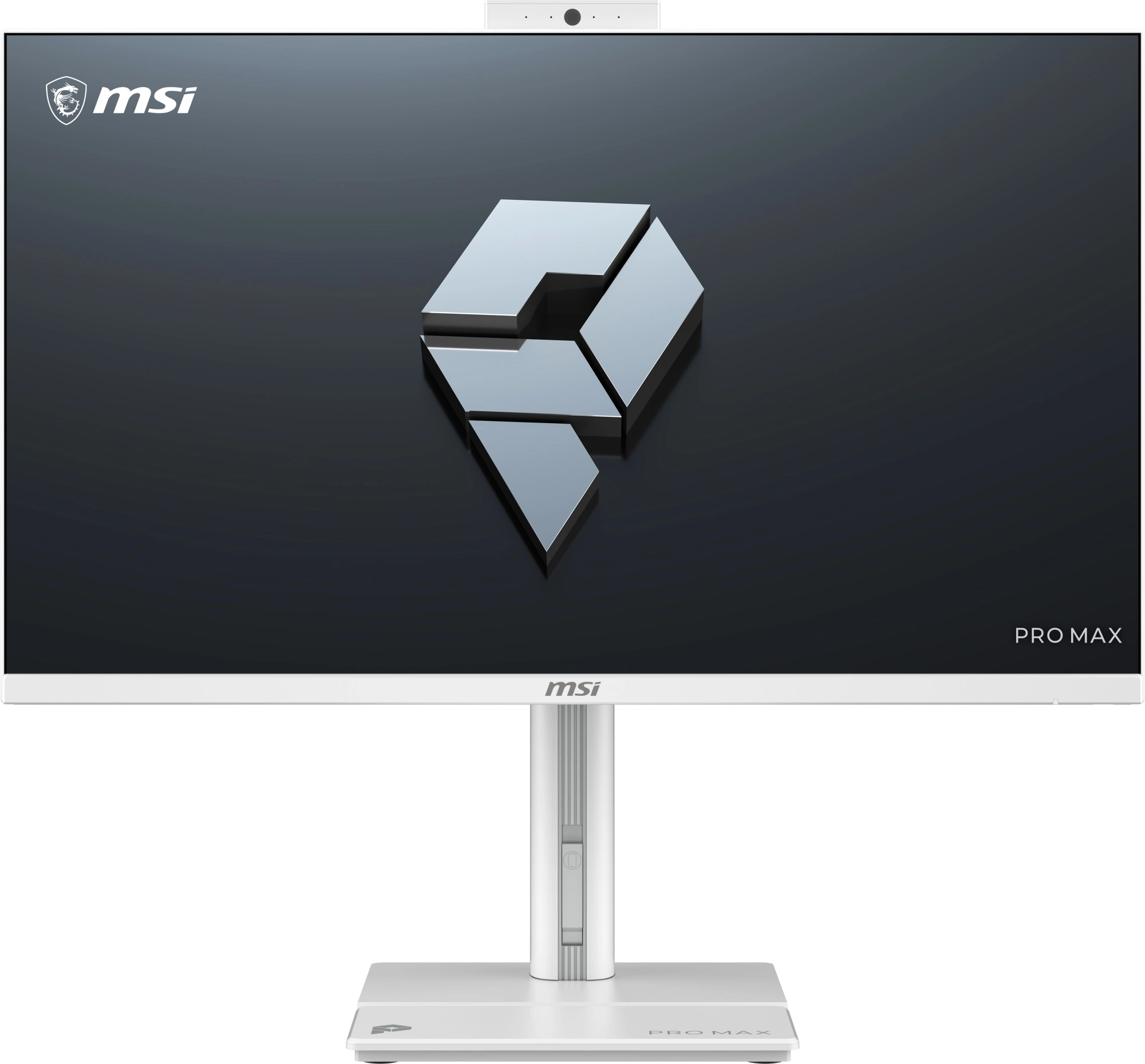 Моноблок MSI Pro MAX 27P Z 8MG-008 27" Full HD Ryzen 5 220 (3.2) 16Gb SSD512Gb RGr без ОС WiFi BT клавиатура мышь Cam белый 1920x1080 (9S6-A0122S-008)