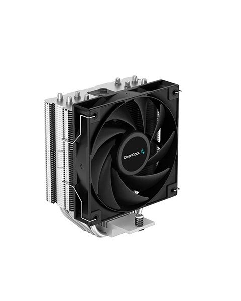 DEEPCOOL AG400 LGA1700/ 1200/ 115X/ AM5/ AM4 (18шт/ кор, TDP 220W, PWM, Fan 120mm, 4 тепл. Трубки, черный) RET