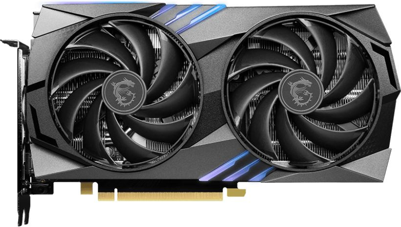 Видеокарта MSI PCI-E 4.0 RTX 4060 Ti GAMING 8G NVIDIA GeForce RTX 4060TI 8192Mb 128 GDDR6 2550/18000 HDMIx1 DPx3 HDCP Ret