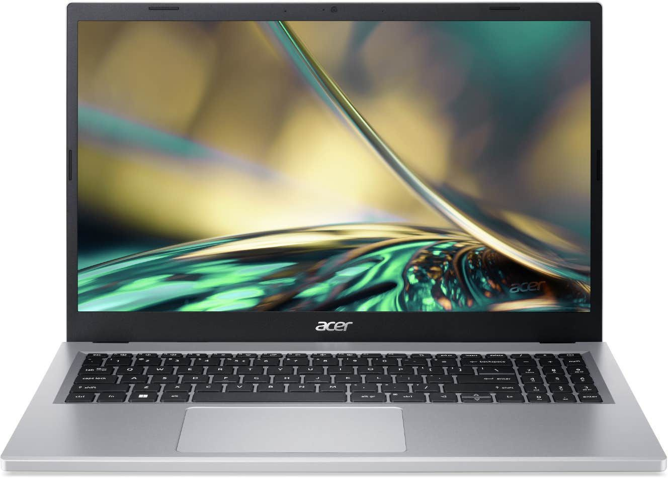 Ноутбук Acer Aspire 3 A315-510P-3374 Core i3 N305 8Gb SSD256Gb Intel UHD Graphics 15.6" IPS FHD (1920x1080) без ОС silver WiFi BT Cam (NX.KDHCD.007)
