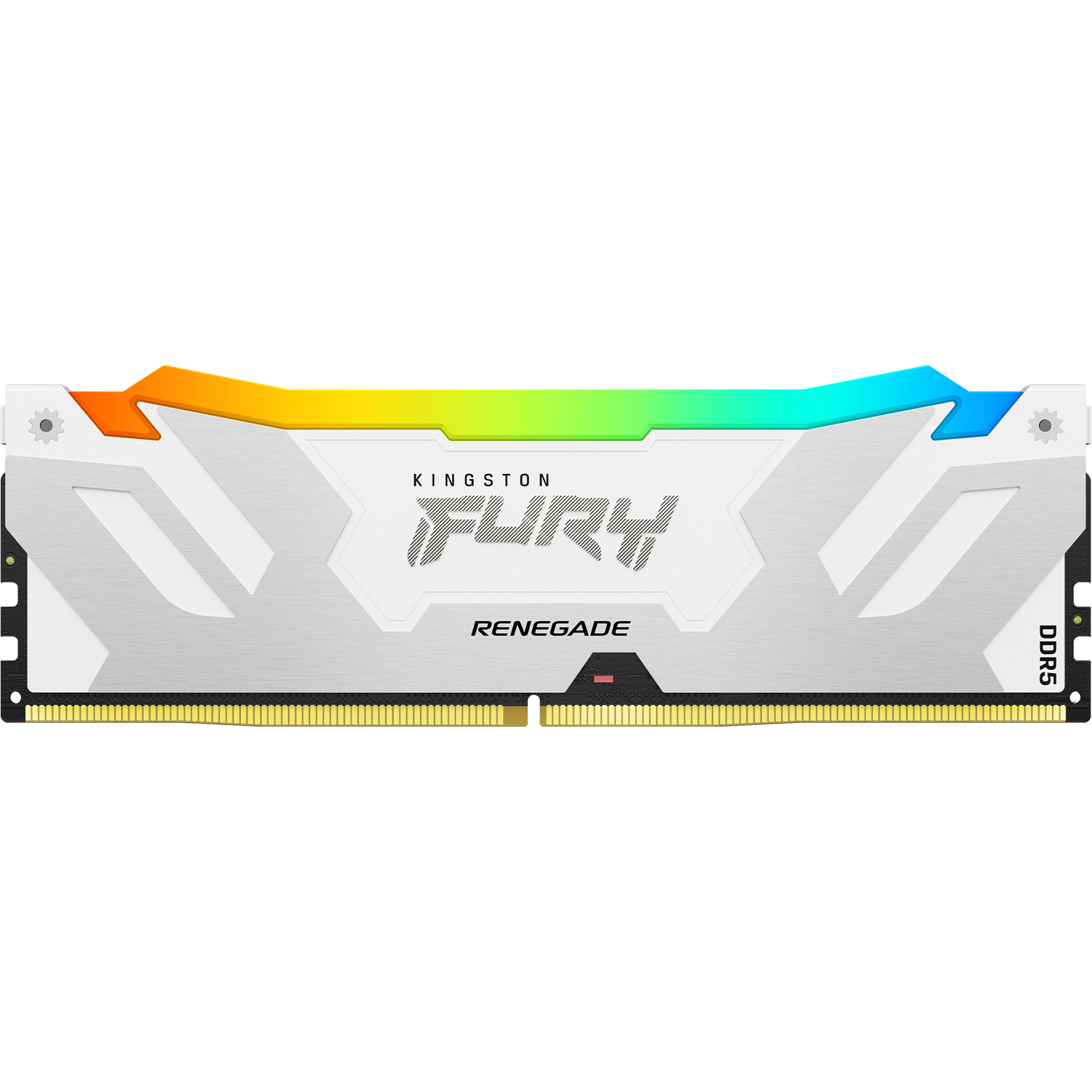 Память оперативная/ Kingston 16GB 7600MT/s DDR5 CL38 DIMM FURY Renegade RGB White XMP (KF576C38RWA-16)