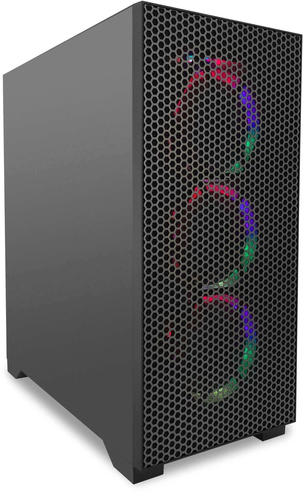 ПК IRU Game 710Z7GP TWR i7 12700F (2.1) 64Gb SSD1Tb RTX4060Ti 8Gb FreeDOS GbitEth 850W черный (2075023)