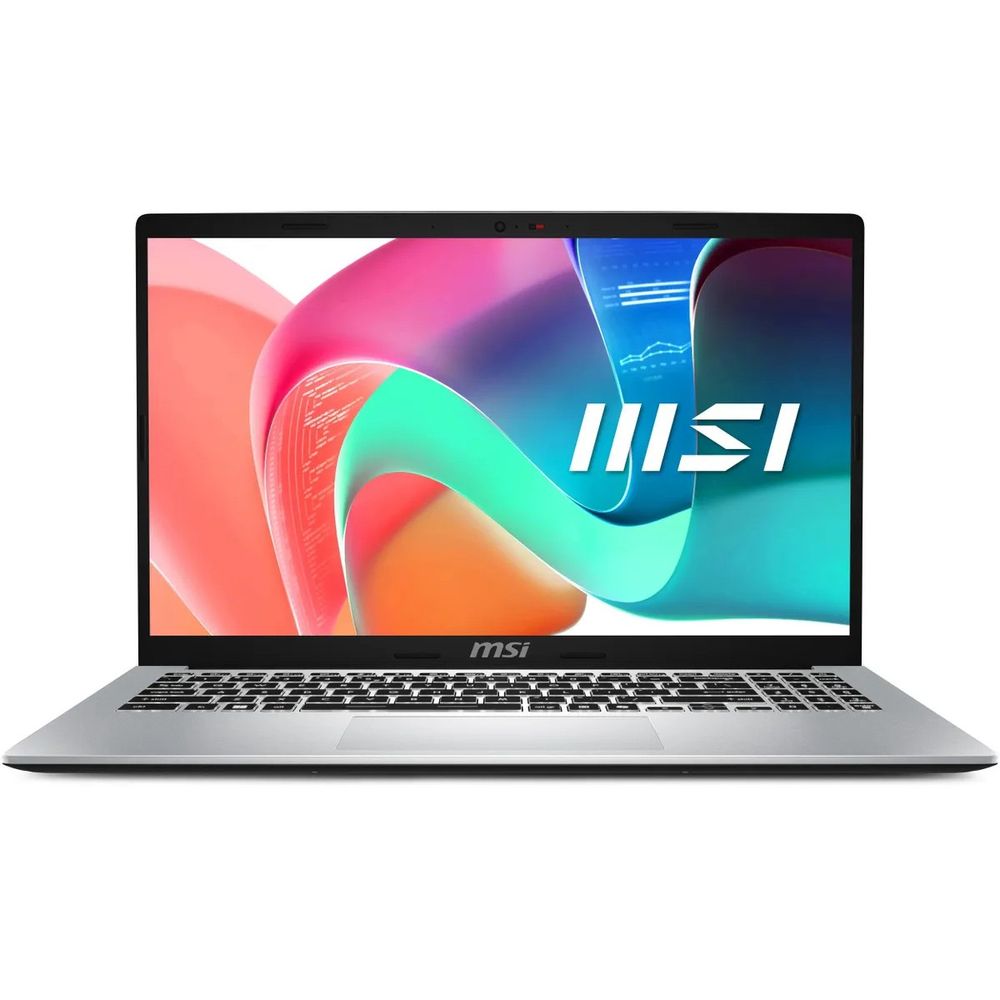 Ноутбук MSI Modern 15 F1MG Core 7 150U 15.6"FHD (1920*1080)IPS, DDR4 16GB (8GB*2),1TB SSD,Intel Graphics,backlight,46.8Whr,1.7kg,1y,Dos,Urban Silver (9S7-15S112-800)