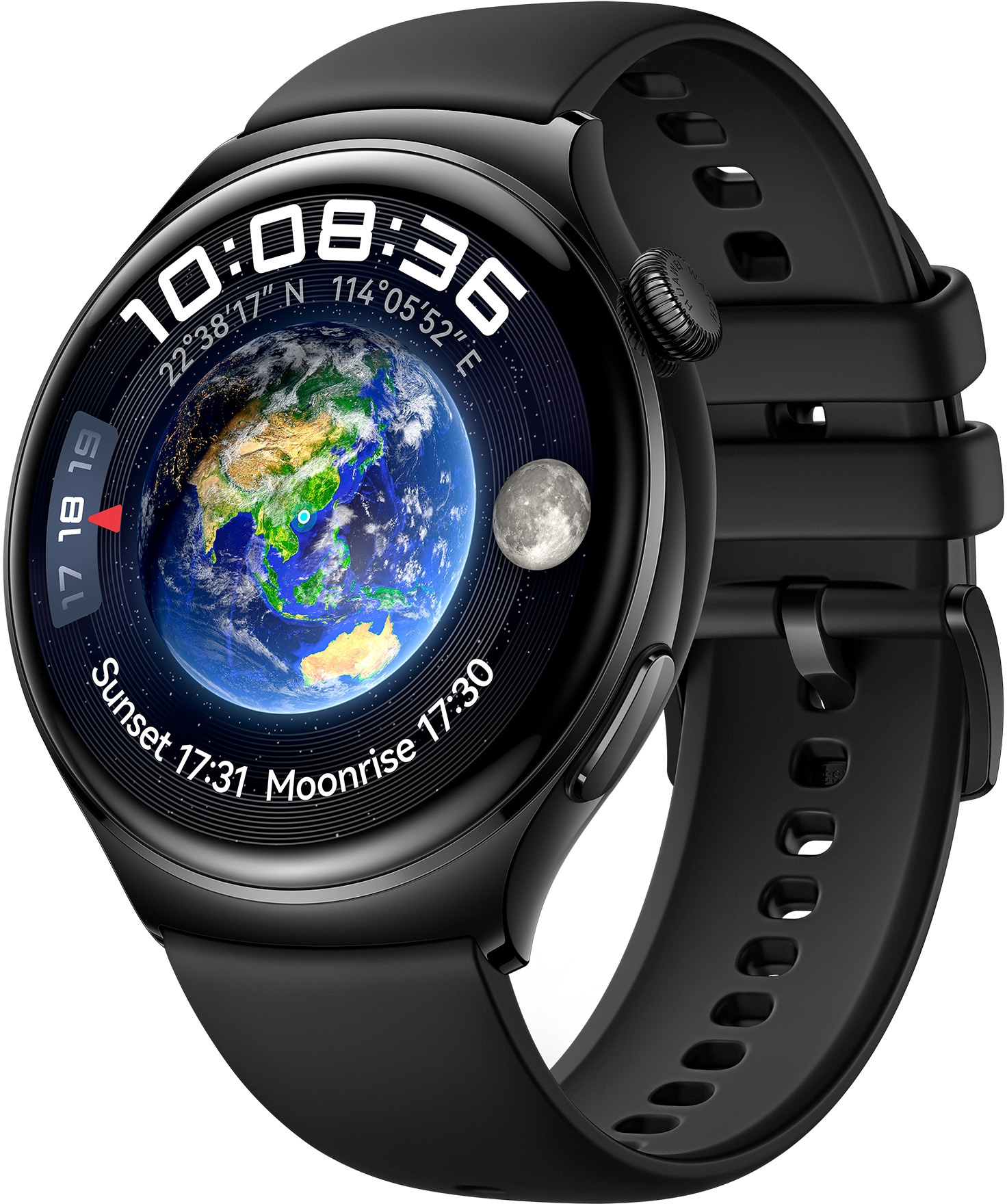Смарт-часы Huawei Watch 4 Archi-L19F 1.5" AMOLED корп.черный рем.черный разм.брасл.:140-210мм (55020APA)