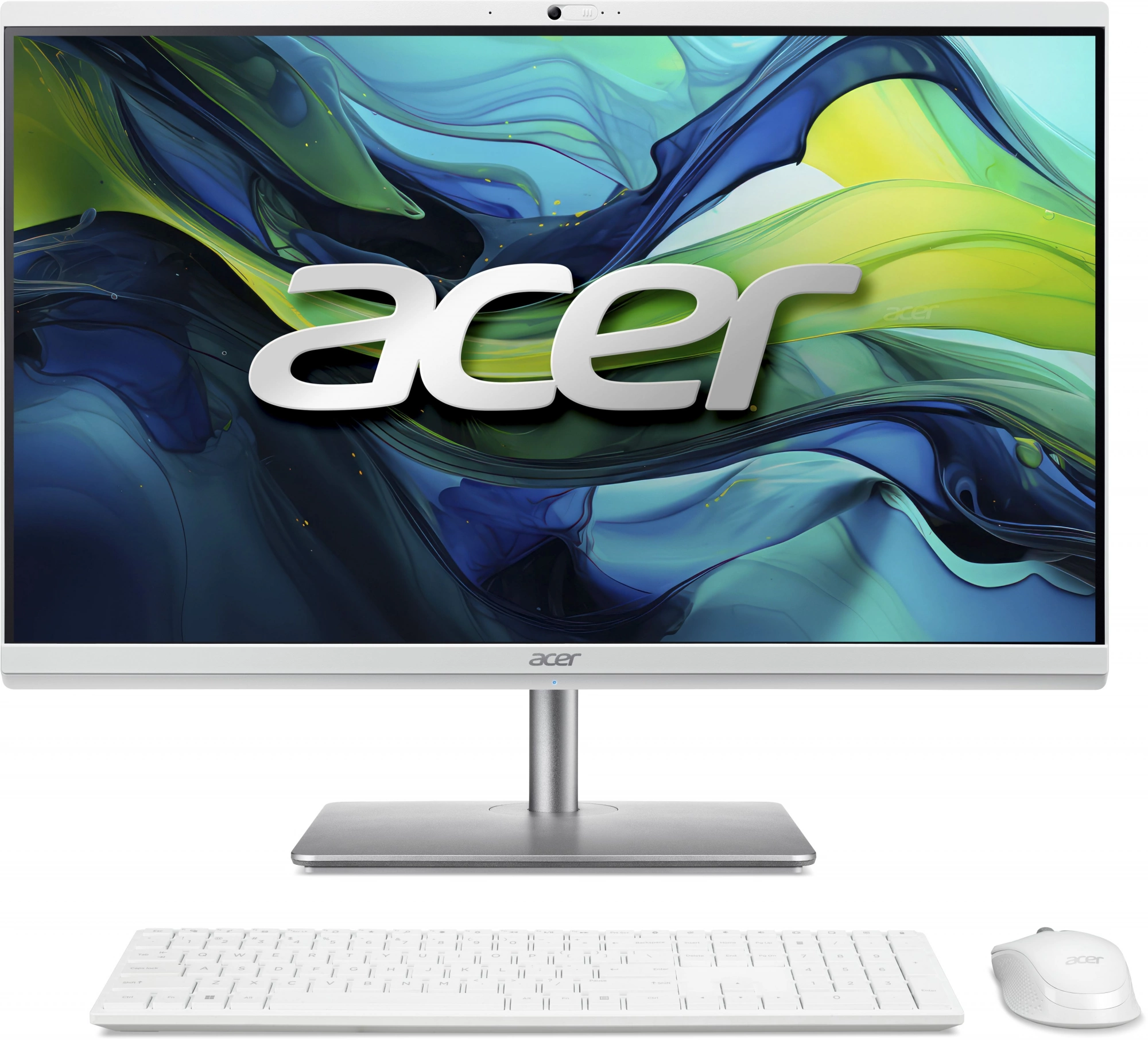 Моноблок Acer Aspire C27-195ES 27" FHD Core Ultra 5 125U (3.6) 16Gb SSD512Gb CR Win11Pro GbitEth WiFi BT 65W клавиатура мышь серебристый 1920x1080 (DQ.BMFCD.005)