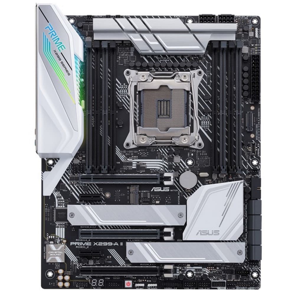 Материнская плата ASUS PRIME X299-A II LGA2066 ATX 8xDDR4 3xPCIEx16 2xPCIEx1 3xM.2 GLAN RTL (90MB11F0-M0EAY0)