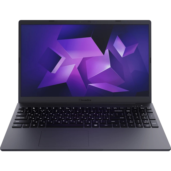 Ноутбук KVADRA NAU LE15T Rev. 1.1 Core i5-1235U 1.3GHz,15,6" FHD (1920x1080) IPS,8Gb DDR4-3200(1), 512Gb SSD,55Wh,1.8kg,1YW,FHD Webcam,WiFi/ BT, noOS, Графит, МПТ (Y22L02P01114R_73A415)