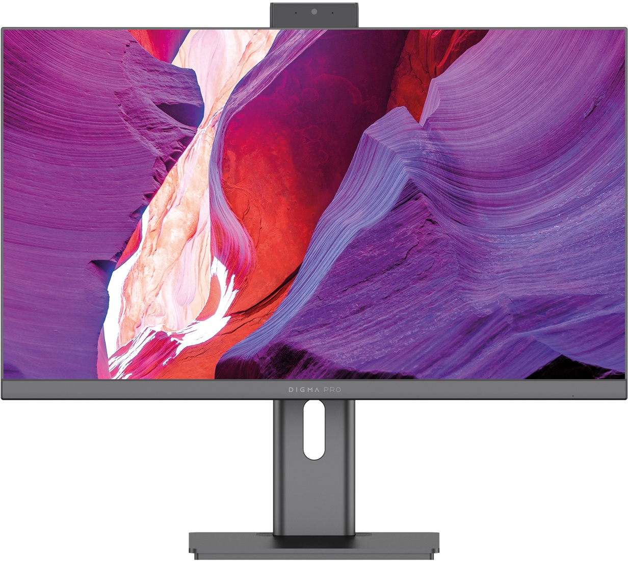 Моноблок Digma Pro Unity 27" FHD i7 1255U 16Gb SSD512Gb CR Win11Pro Eth WiFi BT 90W клавиатура мышь серый 1920x1080 (DM27P7-ADXW04)