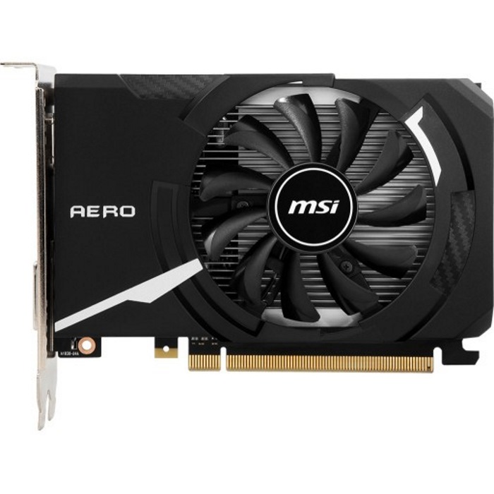 Видеокарта MSI GeForce GT 1030 AERO ITX OC 2 Гб (GT 1030 AERO ITX 2GD4 OC)