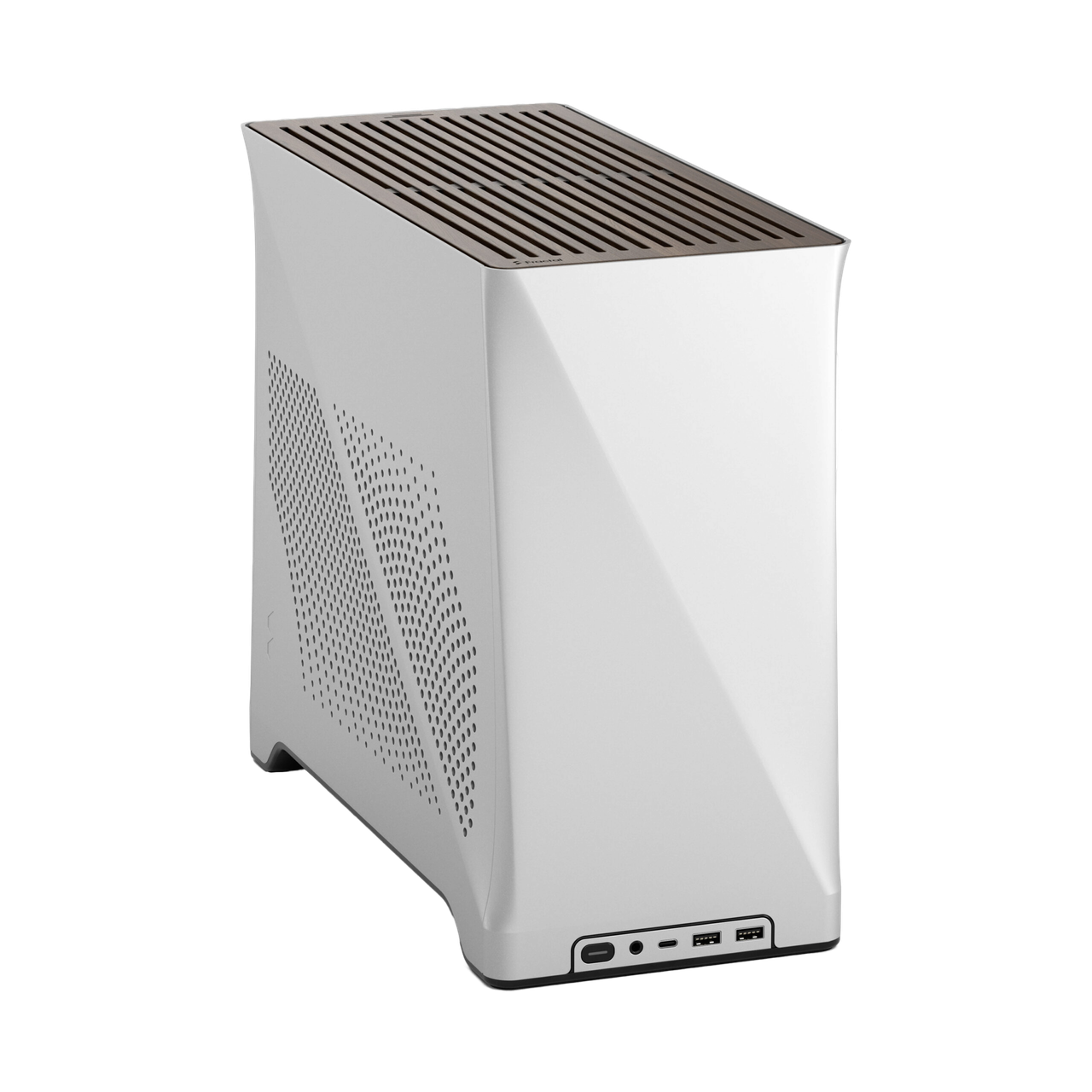 Корпус ПК без блока питания/ Case Fractal Design Era 2, SFF, 2x120mm, 2xUSB-A 3.0 + 1xUSB 3.2 Type-C, SFX PSU Support, mITX Silver (FD-C-ERA2N-01)