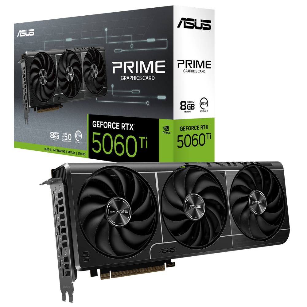Видеокарта/ PRIME-RTX5060TI-8G (90YV0MP1-M0NA00)