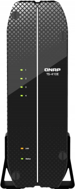 Сетевое хранилище без дисков/ SMB QNAP TS-410E-8G NAS fanless 4 2.5 SSD trays. Intel Celeron J6412 4-core 2.0-2.6 GHz, 8 GB RAM (max), 2x2.5 GbE, 4xUSB 3.2 Gen 2 (10Gbps),1xHDMI