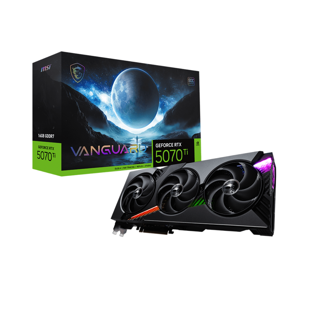 Видеокарта/ GeForce RTX 5070 Ti 16G VANGUARD SOC