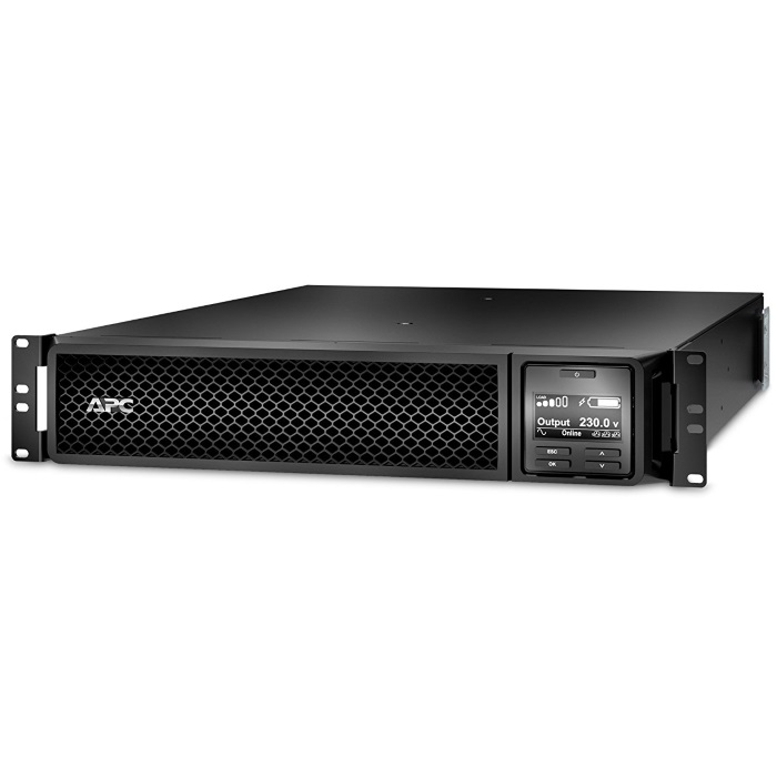 ИБП APC Smart-UPS SRT RM, 3000VA/2700W, On-Line, 2U, repl. batt., LCD, USB, SmartSlot, RJ-45, Web/SNMP (SRT3000RMXLI-NC)