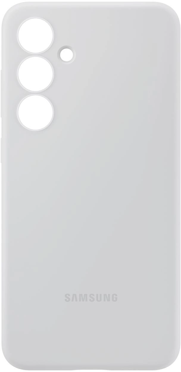 Чехол (клип-кейс) Samsung для Samsung Galaxy S24 FE Silicone Case S24FE серый (EF-PS721CJEGRU)