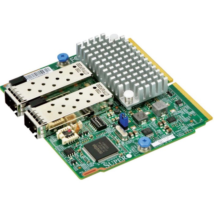 Картинка Сетевая карта Supermicro AOC-MTGN-I2SM-O (AOC-MTGN-I2SM-O) 