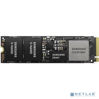 Твердотельный накопитель/ Samsung SSD PM9A1, 256GB, M.2(22x80mm), NVMe, PCIe 4.0 x4, R/ W 6400/ 2700MB/ s, IOPs 500 000/ 600 000 (12 мес.) (MZVL2256HCHQ-00B00)