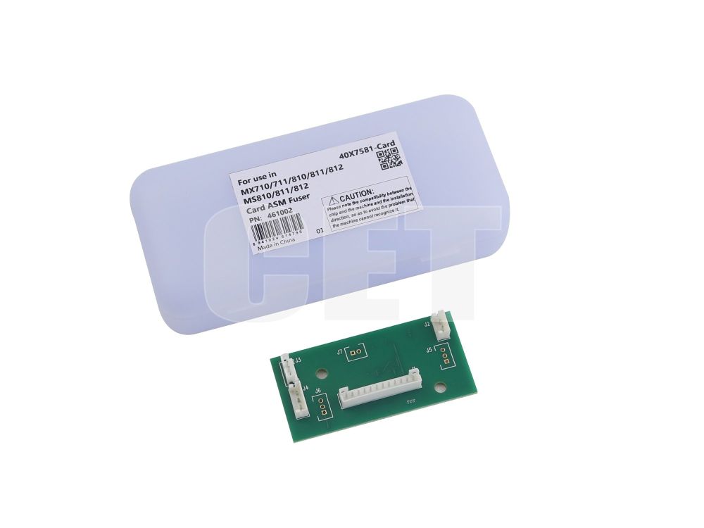 Чип фьюзера 40X7581-Card для LEXMARK MX710/ 711/ 811/ 812/ MS810/ 812 (CET), CET461002